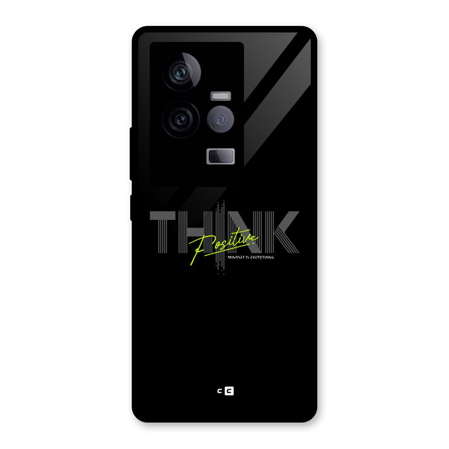 Think Positive Only Glass Back Case for Vivo iQOO 11 5G