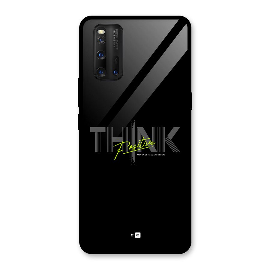 Think Positive Only Glass Back Case for Vivo iQOO 3