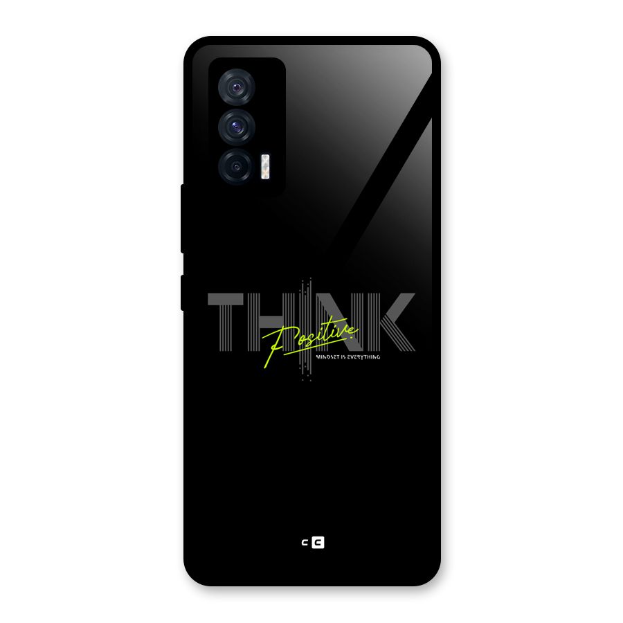 Think Positive Only Glass Back Case for Vivo iQOO 7 5G
