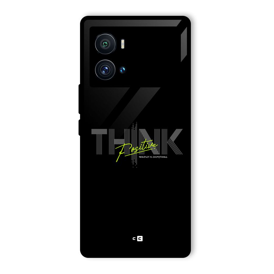 Think Positive Only Glass Back Case for Vivo iQOO 9 Pro
