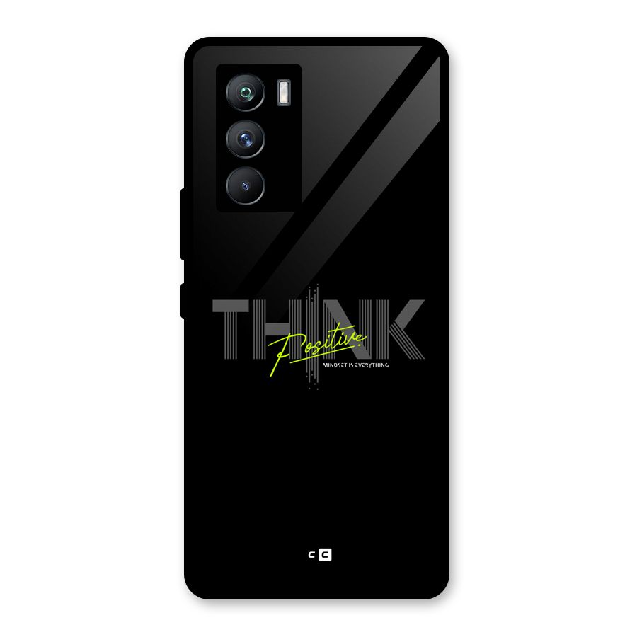 Think Positive Only Glass Back Case for Vivo iQOO 9 SE