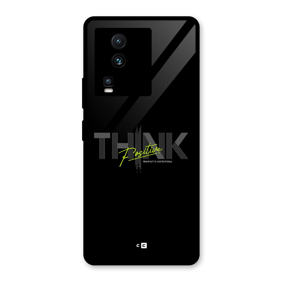 Think Positive Only Glass Back Case for Vivo iQOO Neo 7