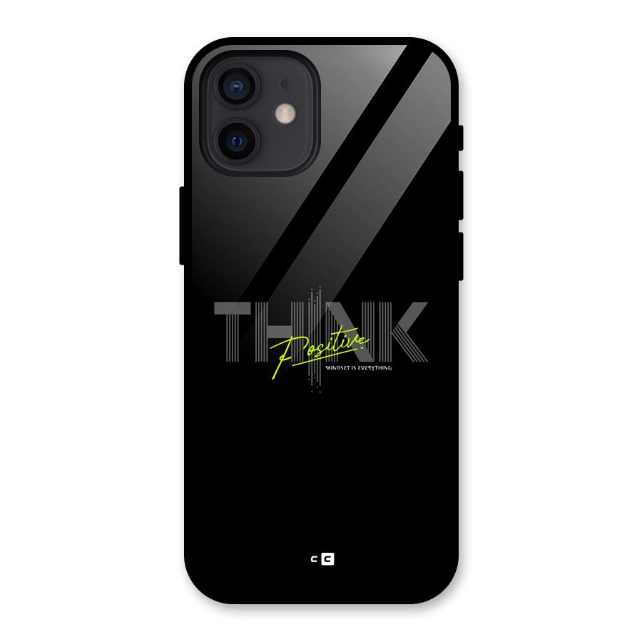 Think Positive Only Glass Back Case for iPhone 12
