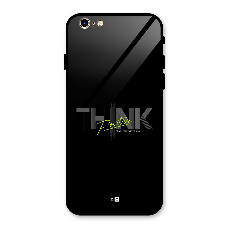 Think Positive Only Glass Back Case for iPhone 6 6S