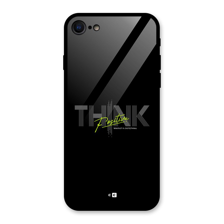 Think Positive Only Glass Back Case for iPhone 7