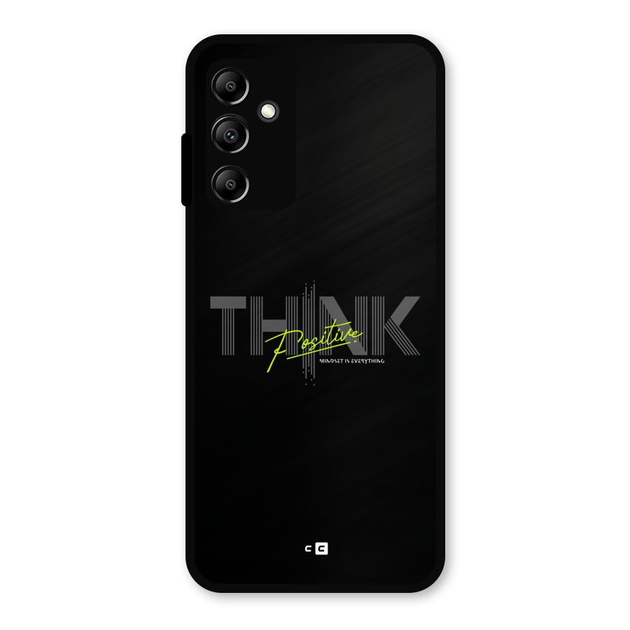 Think Positive Only Metal Back Case for Galaxy A14 5G
