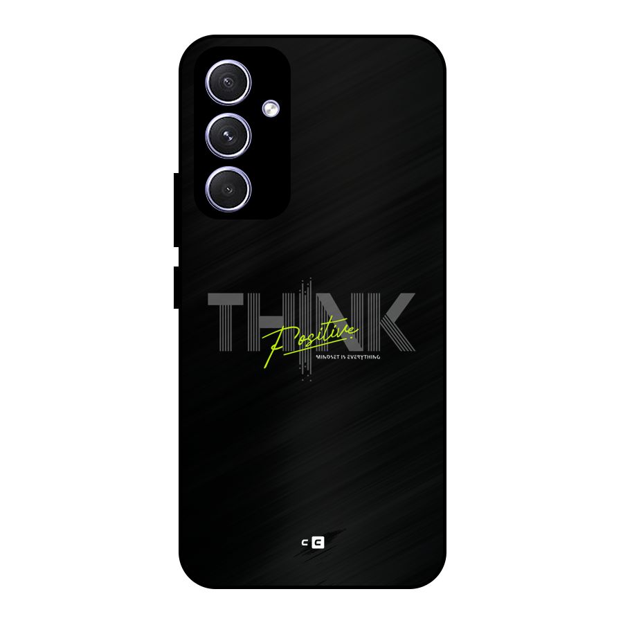 Think Positive Only Metal Back Case for Galaxy A54