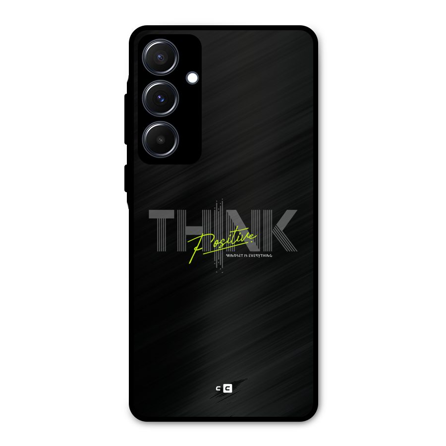 Think Positive Only Metal Back Case for Galaxy A55