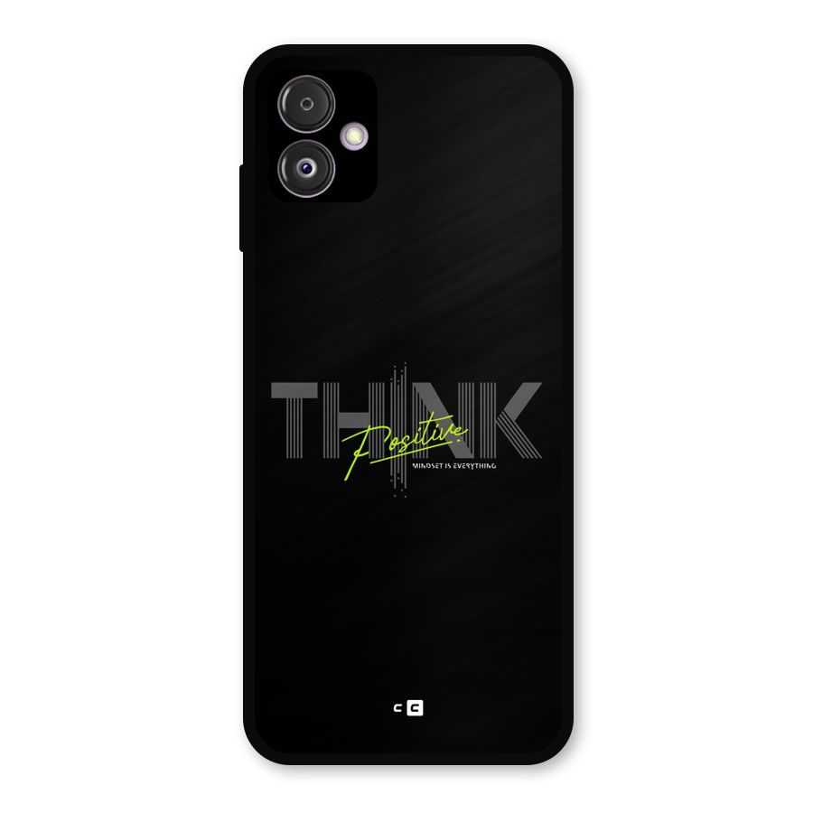 Think Positive Only Metal Back Case for Galaxy F14