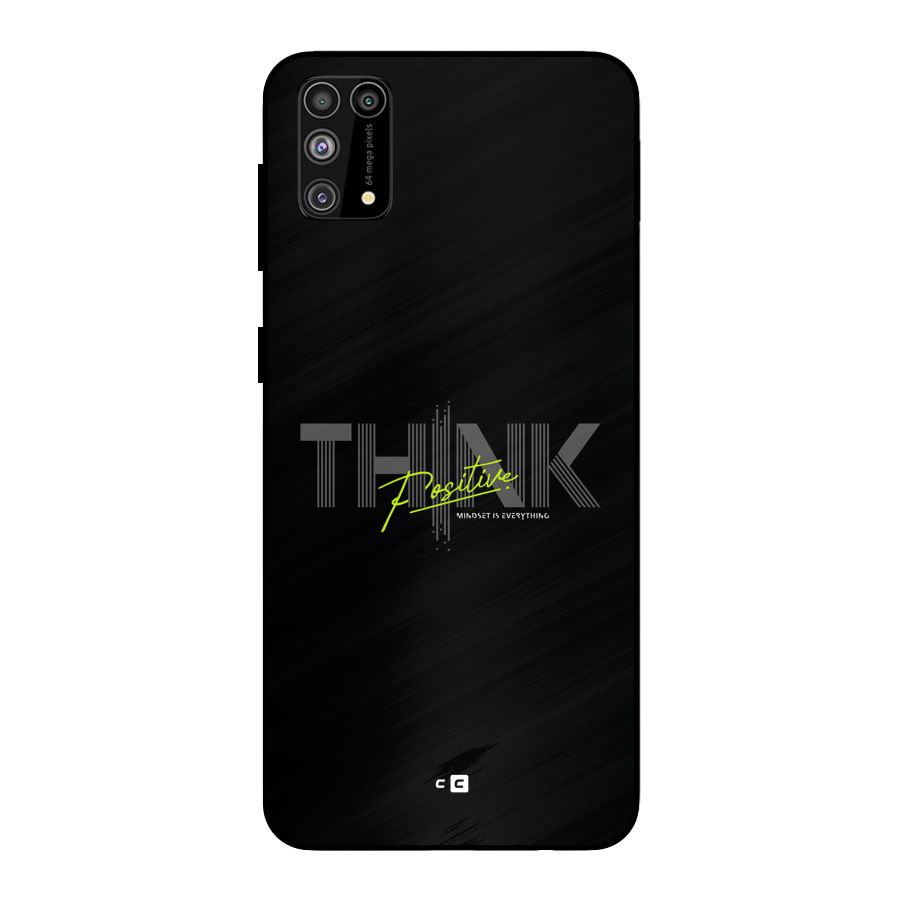 Think Positive Only Metal Back Case for Galaxy F41