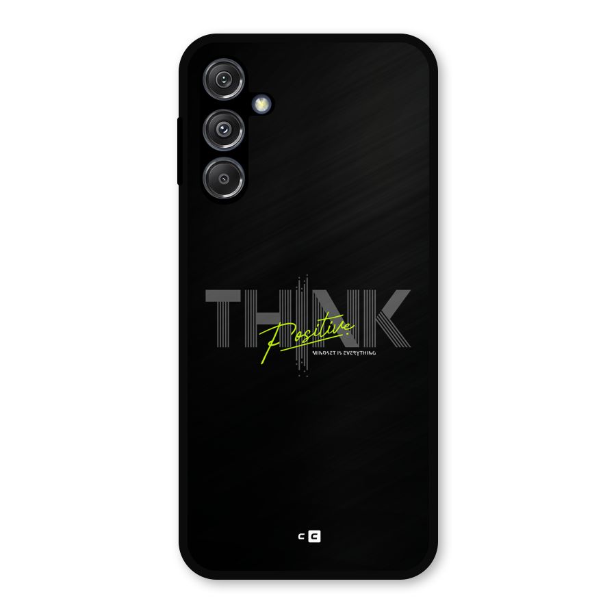 Think Positive Only Metal Back Case for Galaxy M34 5G