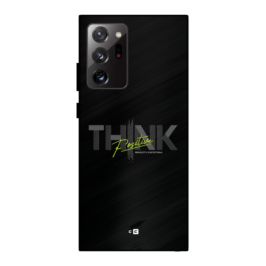 Think Positive Only Metal Back Case for Galaxy Note 20 Ultra