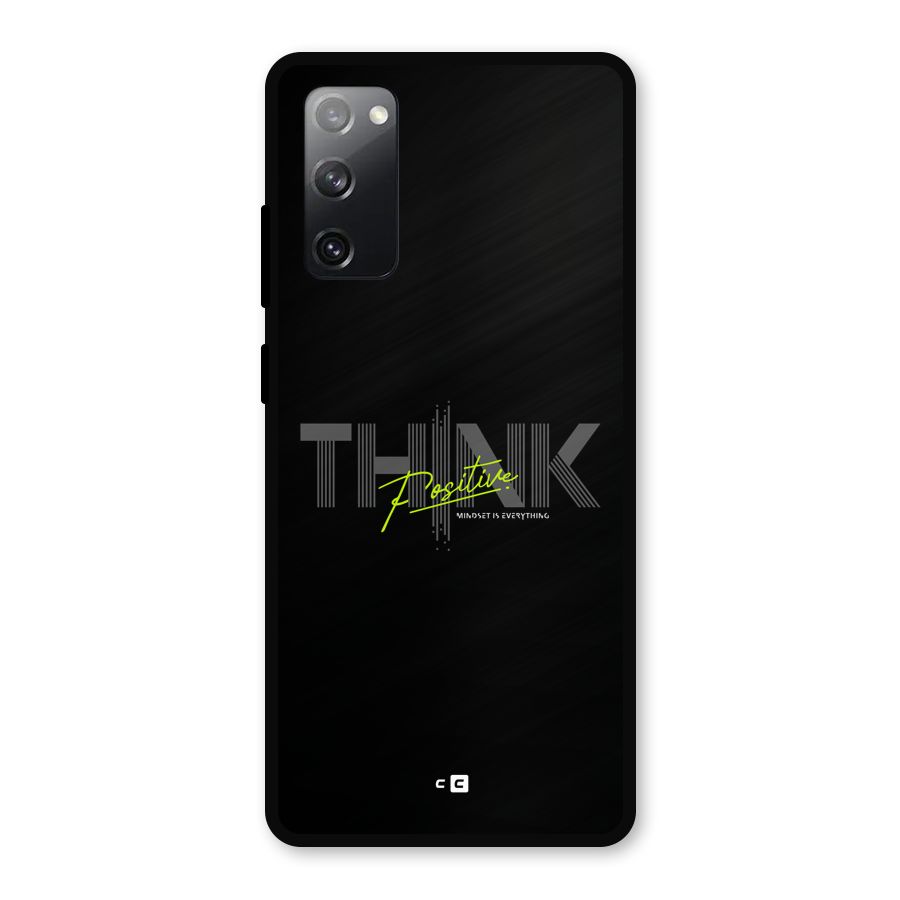 Think Positive Only Metal Back Case for Galaxy S20 FE 5G