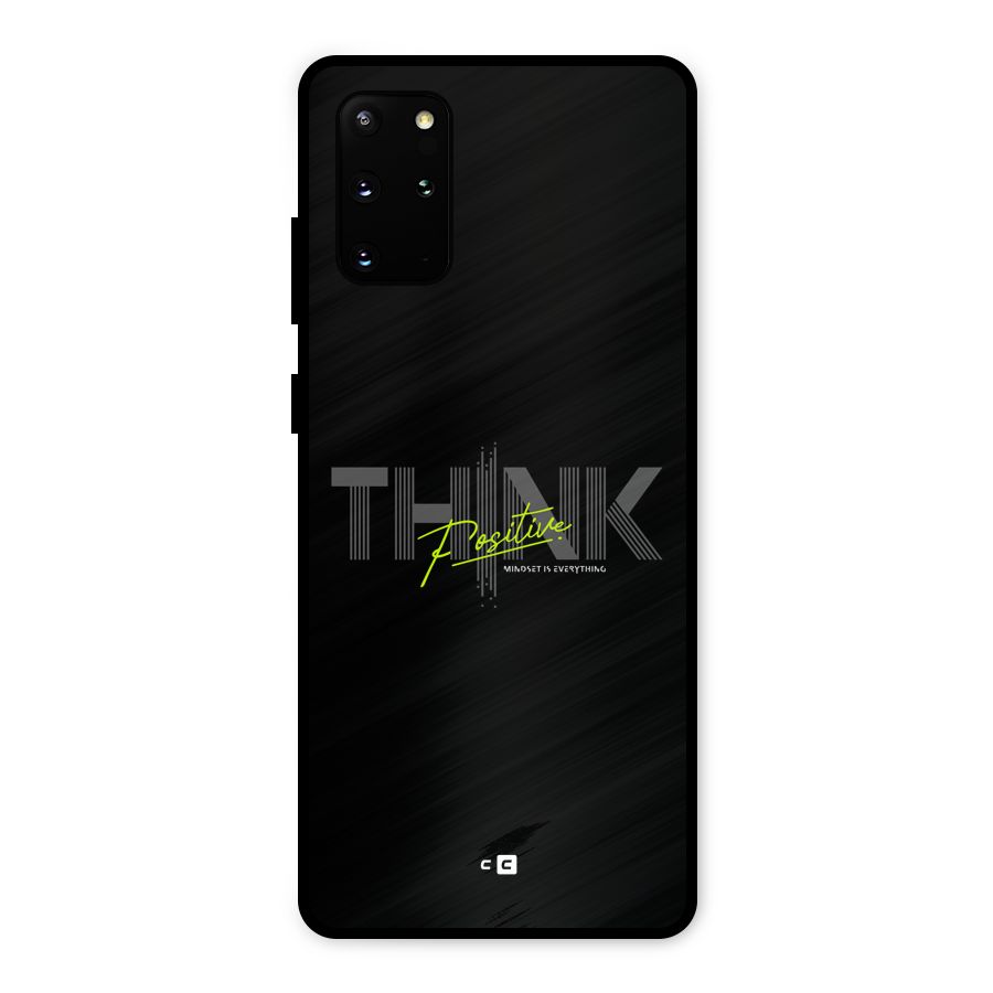 Think Positive Only Metal Back Case for Galaxy S20 Plus