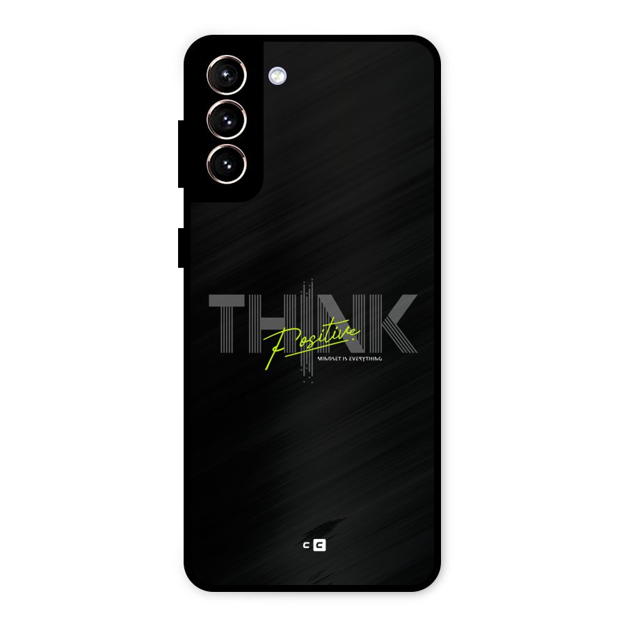Think Positive Only Metal Back Case for Galaxy S21 Plus
