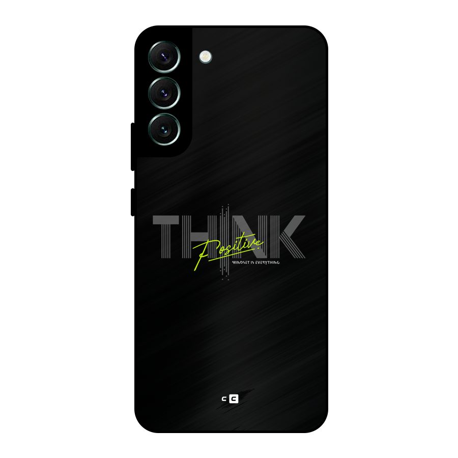 Think Positive Only Metal Back Case for Galaxy S22 Plus 5G