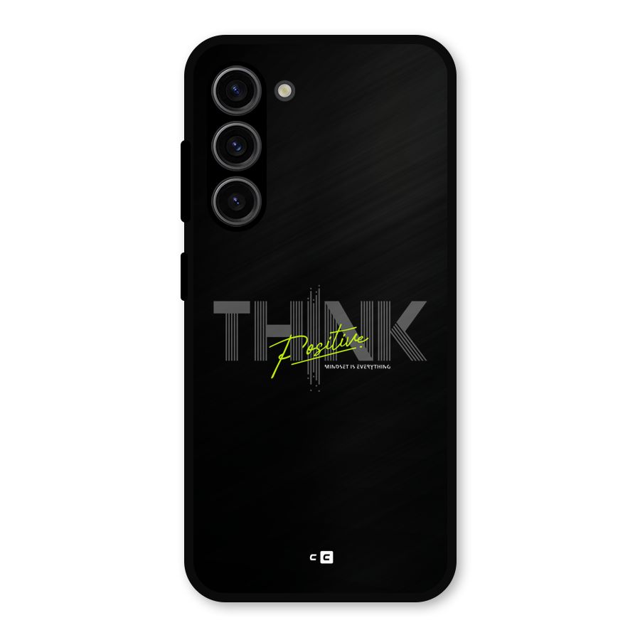 Think Positive Only Metal Back Case for Galaxy S23