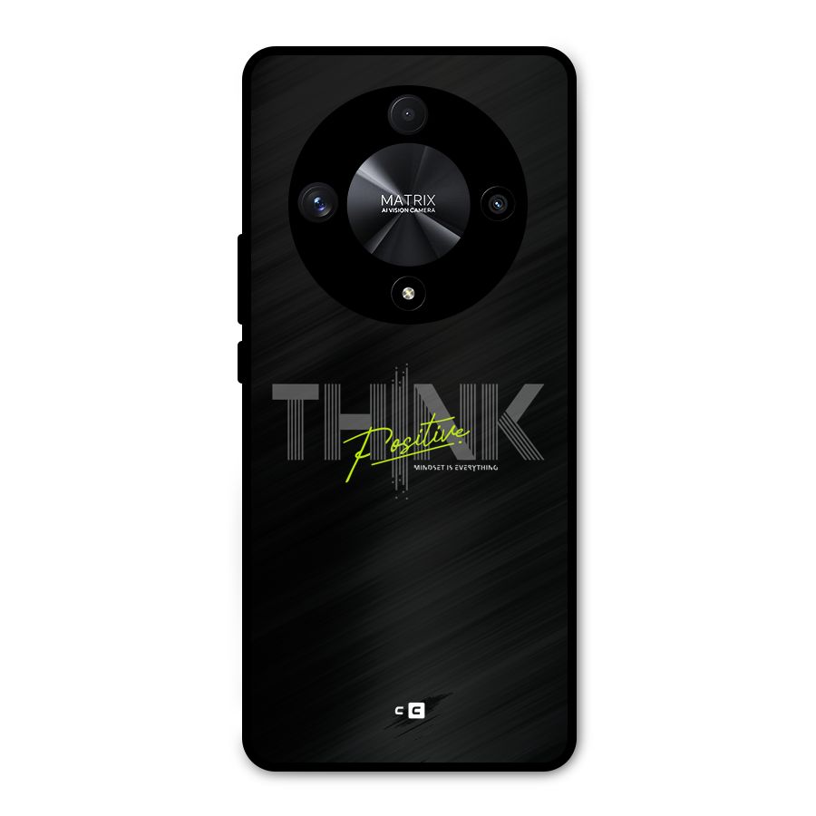 Think Positive Only Metal Back Case for Honor X9b