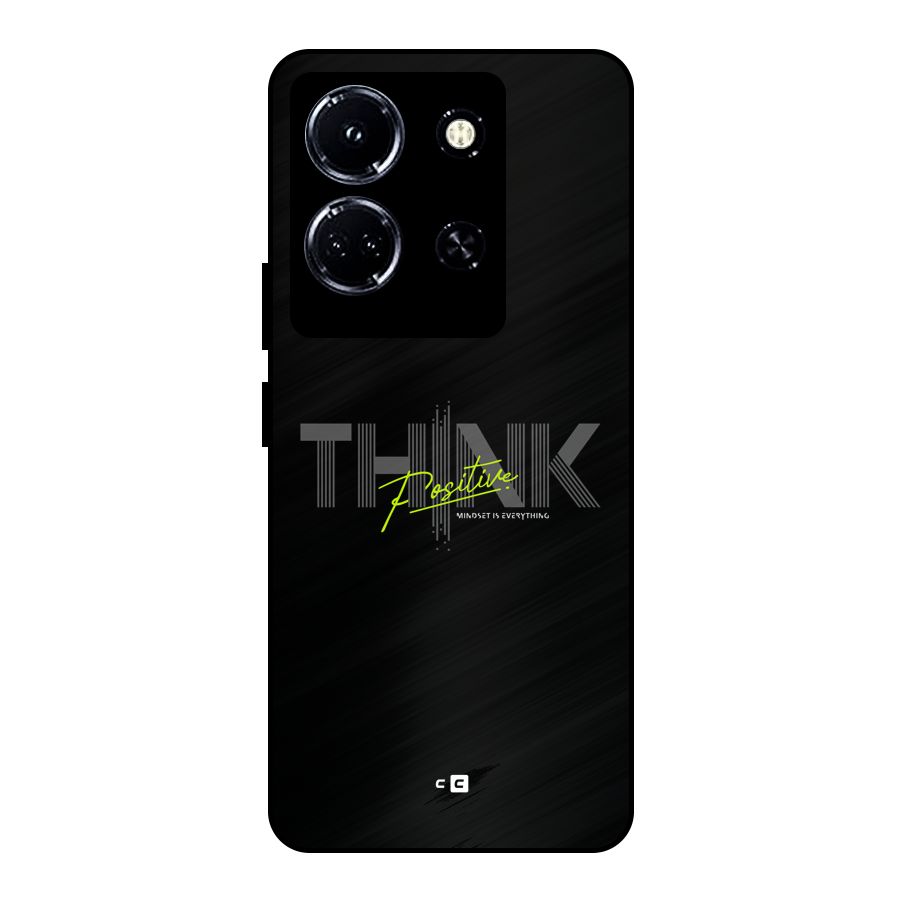Think Positive Only Metal Back Case for Infinix Note 30 5G