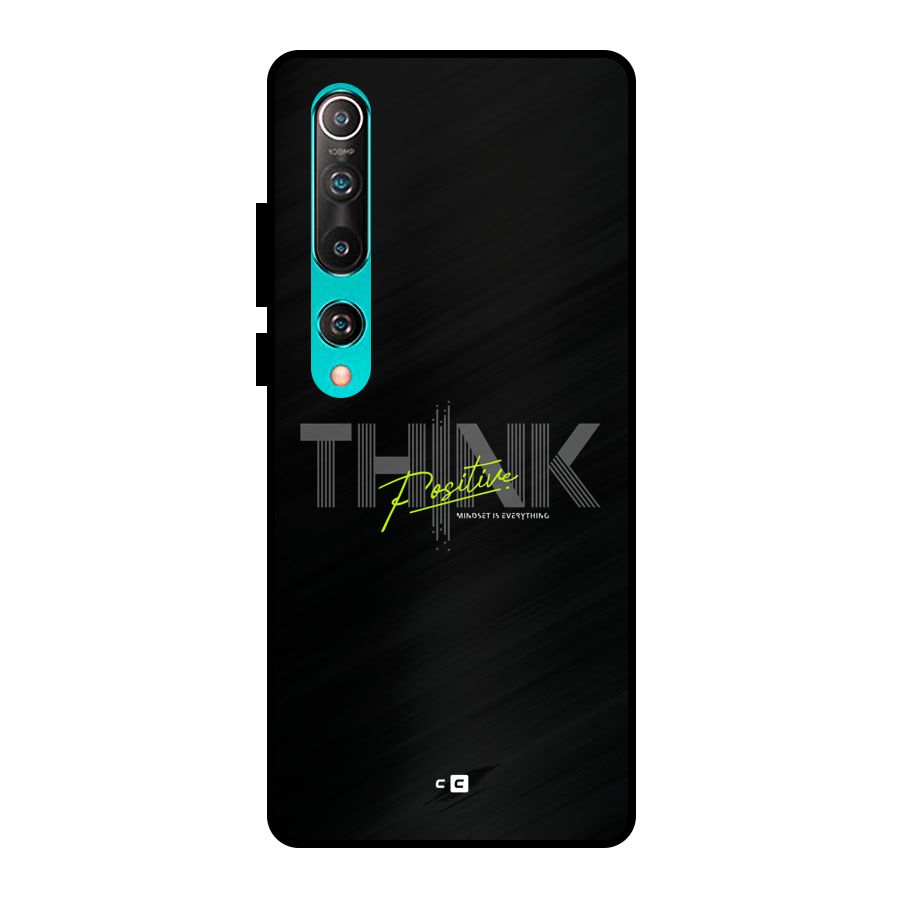 Think Positive Only Metal Back Case for Mi 10
