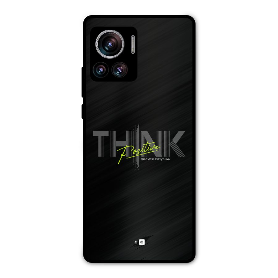 Think Positive Only Metal Back Case for Motorola Edge 30 Ultra