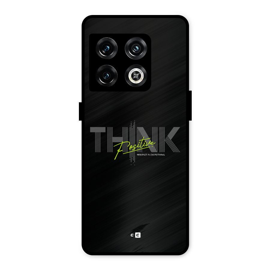 Think Positive Only Metal Back Case for OnePlus 10 Pro 5G