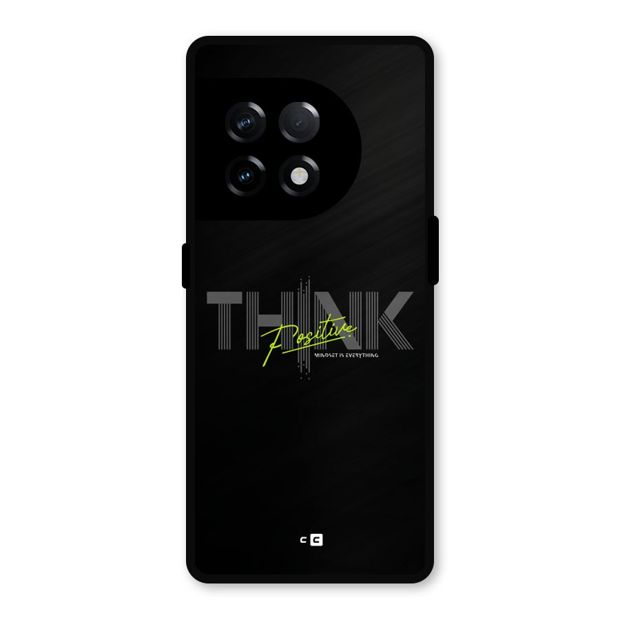 Think Positive Only Metal Back Case for OnePlus 11R