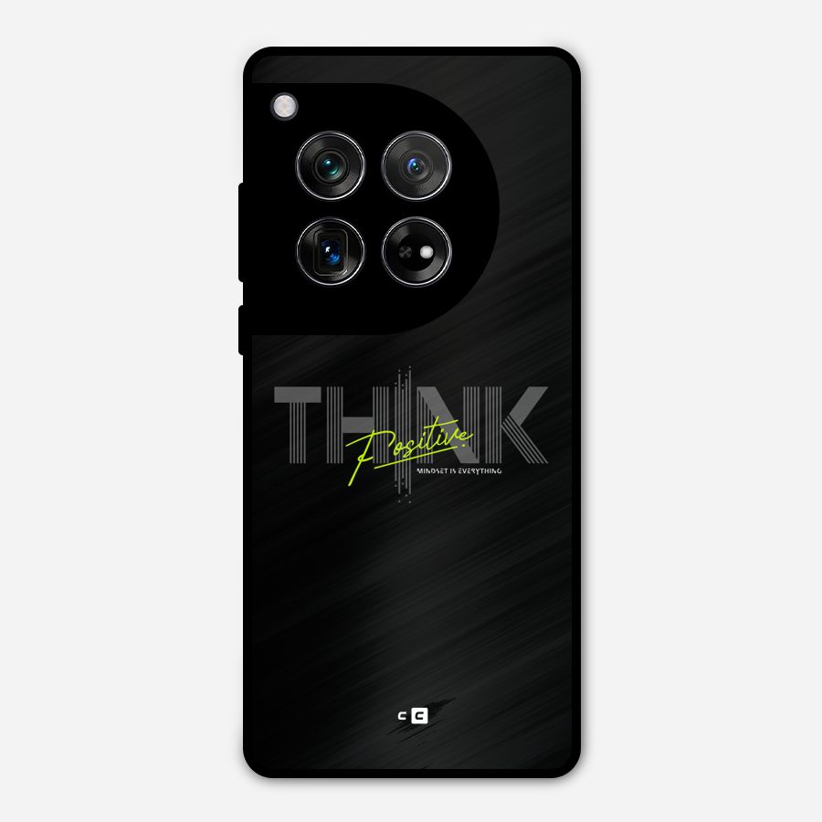 Think Positive Only Metal Back Case for OnePlus 12