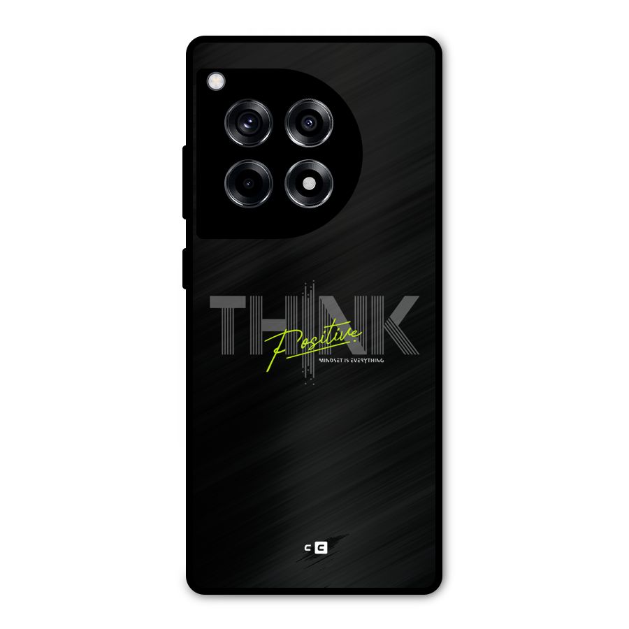 Think Positive Only Metal Back Case for OnePlus 12R