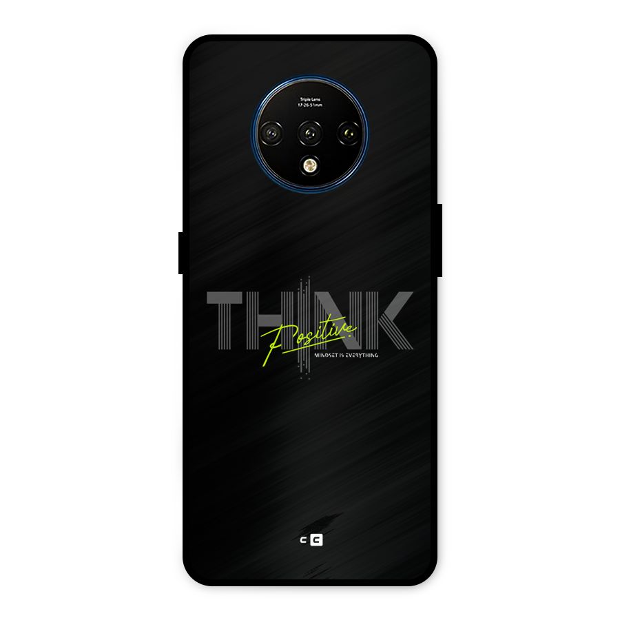 Think Positive Only Metal Back Case for OnePlus 7T
