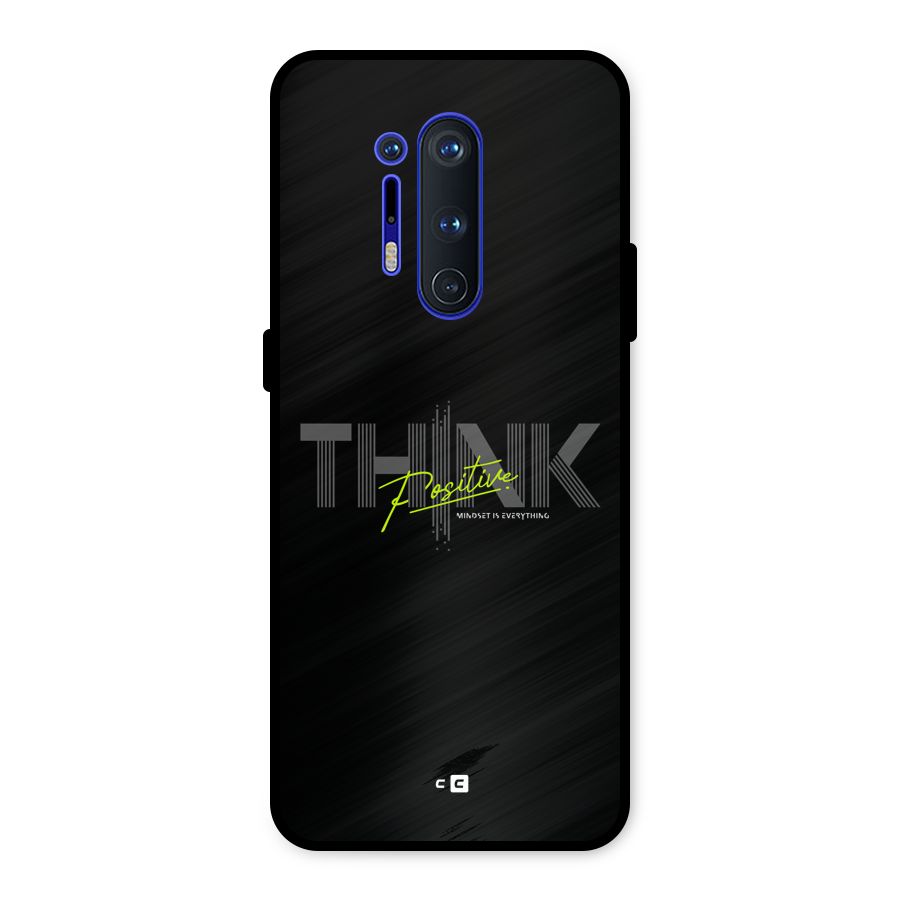 Think Positive Only Metal Back Case for OnePlus 8 Pro