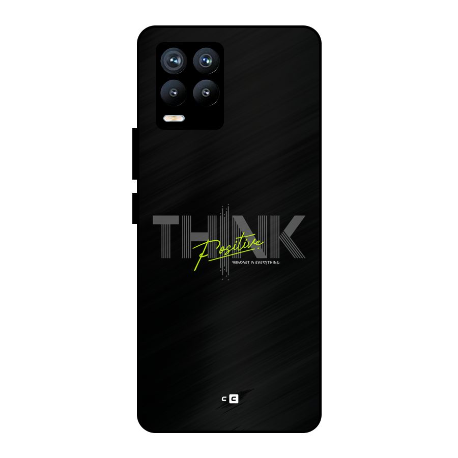 Think Positive Only Metal Back Case for Realme 8
