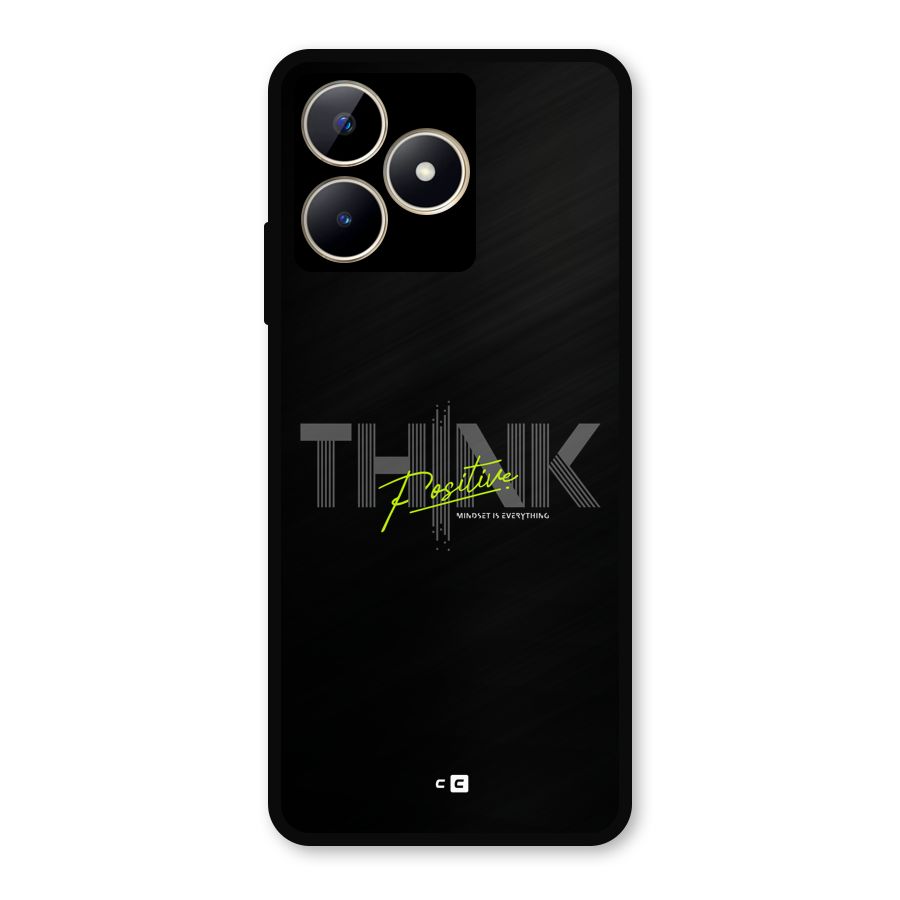 Think Positive Only Metal Back Case for Realme C53