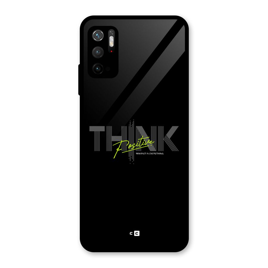 Think Positive Only Metal Back Case for Redmi Note 10T 5G