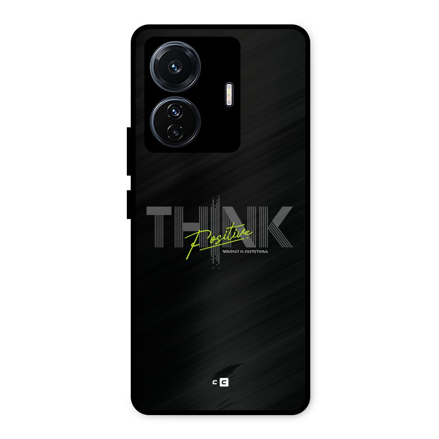 Think Positive Only Metal Back Case for Vivo T1 Pro
