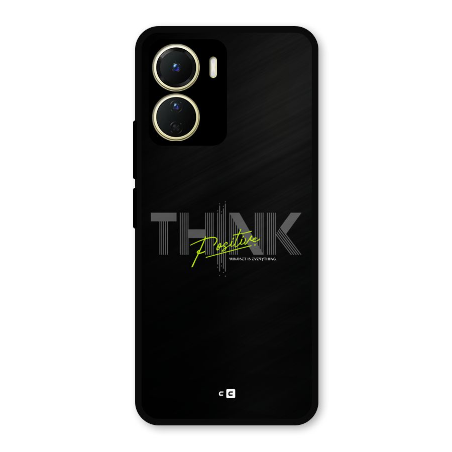 Think Positive Only Metal Back Case for Vivo T2x