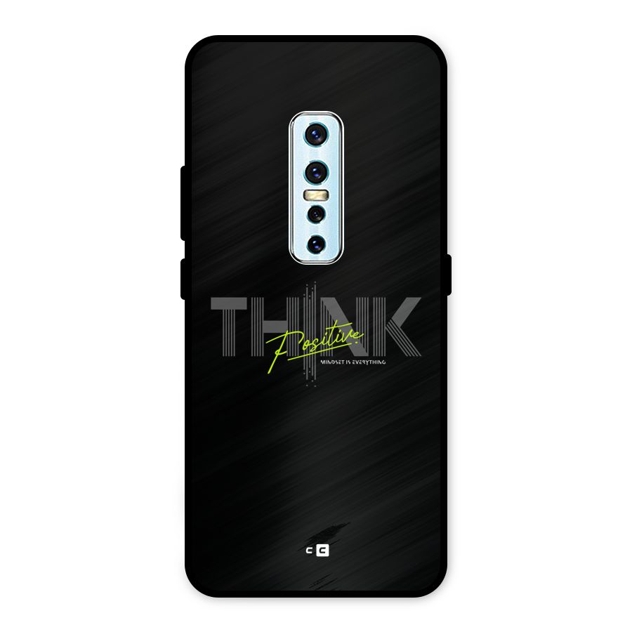 Think Positive Only Metal Back Case for Vivo V17 Pro