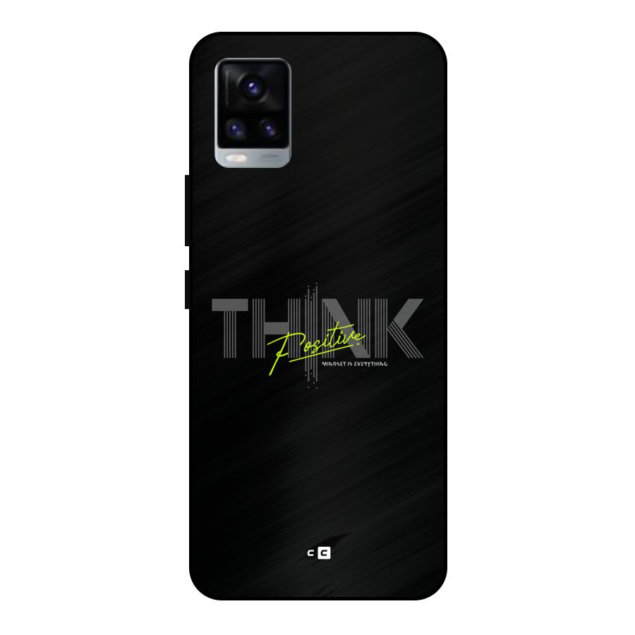 Think Positive Only Metal Back Case for Vivo V20 2021