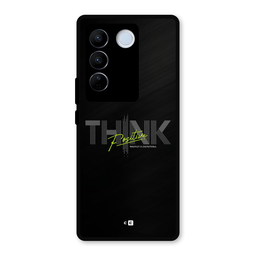 Think Positive Only Metal Back Case for Vivo V27