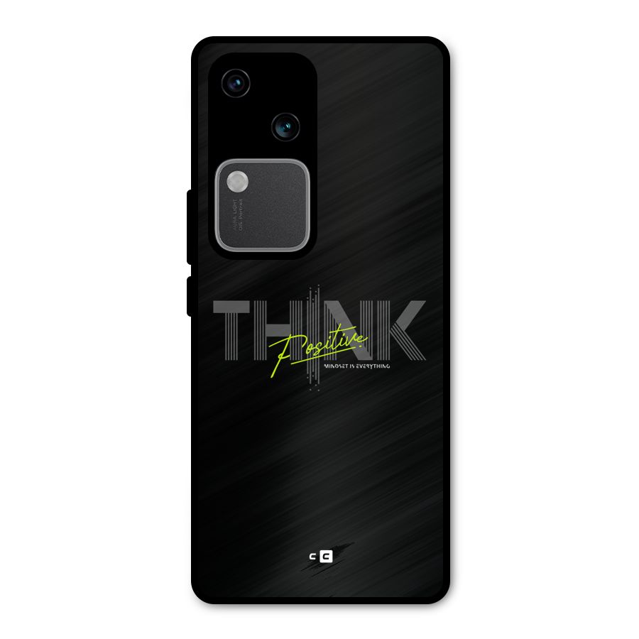Think Positive Only Metal Back Case for Vivo V30