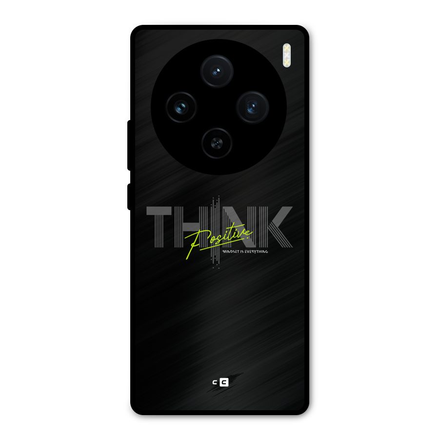Think Positive Only Metal Back Case for Vivo X100