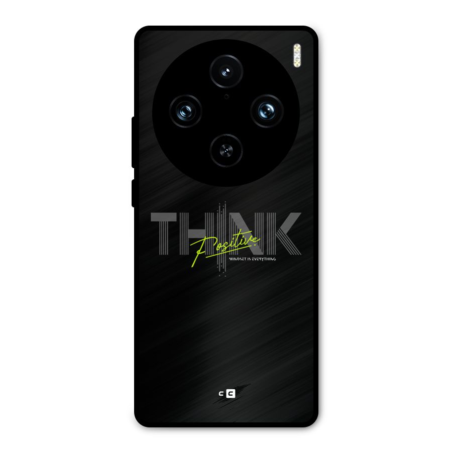 Think Positive Only Metal Back Case for Vivo X100 Pro