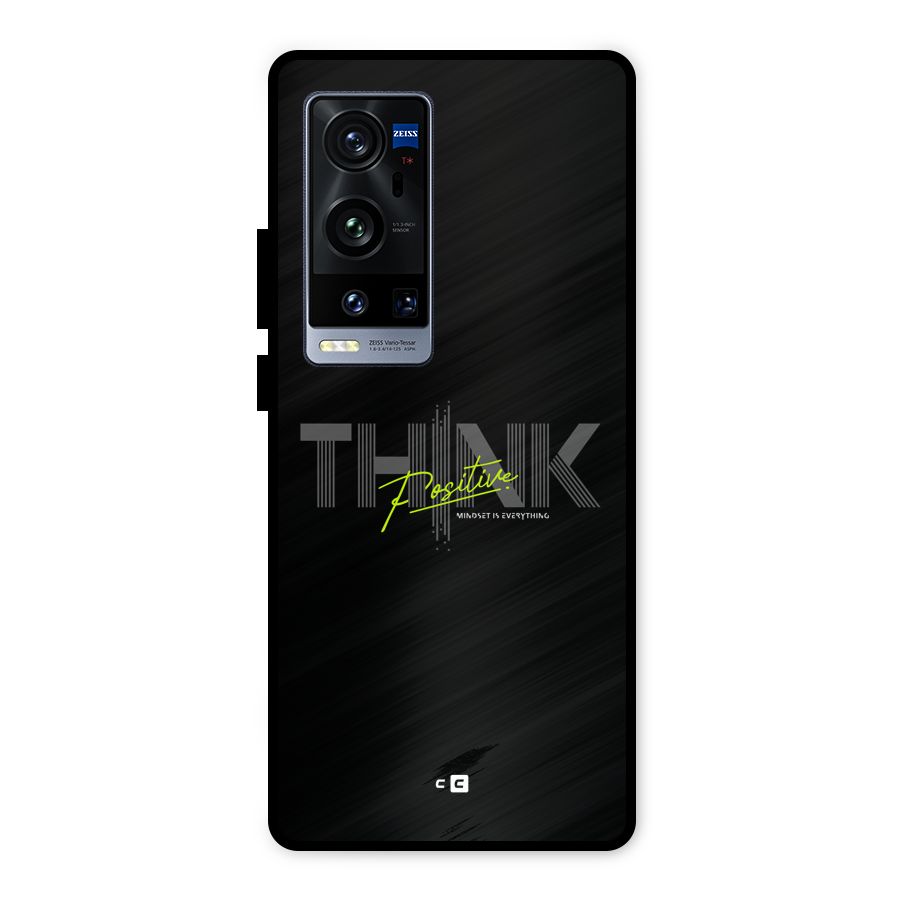 Think Positive Only Metal Back Case for Vivo X60 Pro Plus