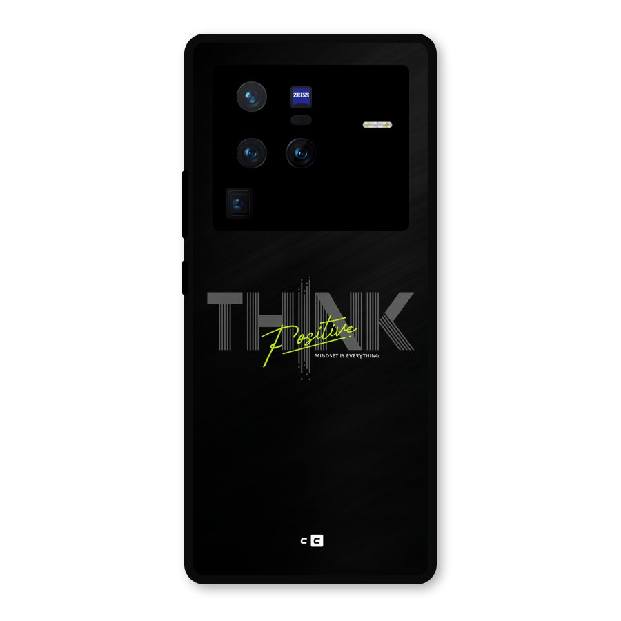 Think Positive Only Metal Back Case for Vivo X80 Pro