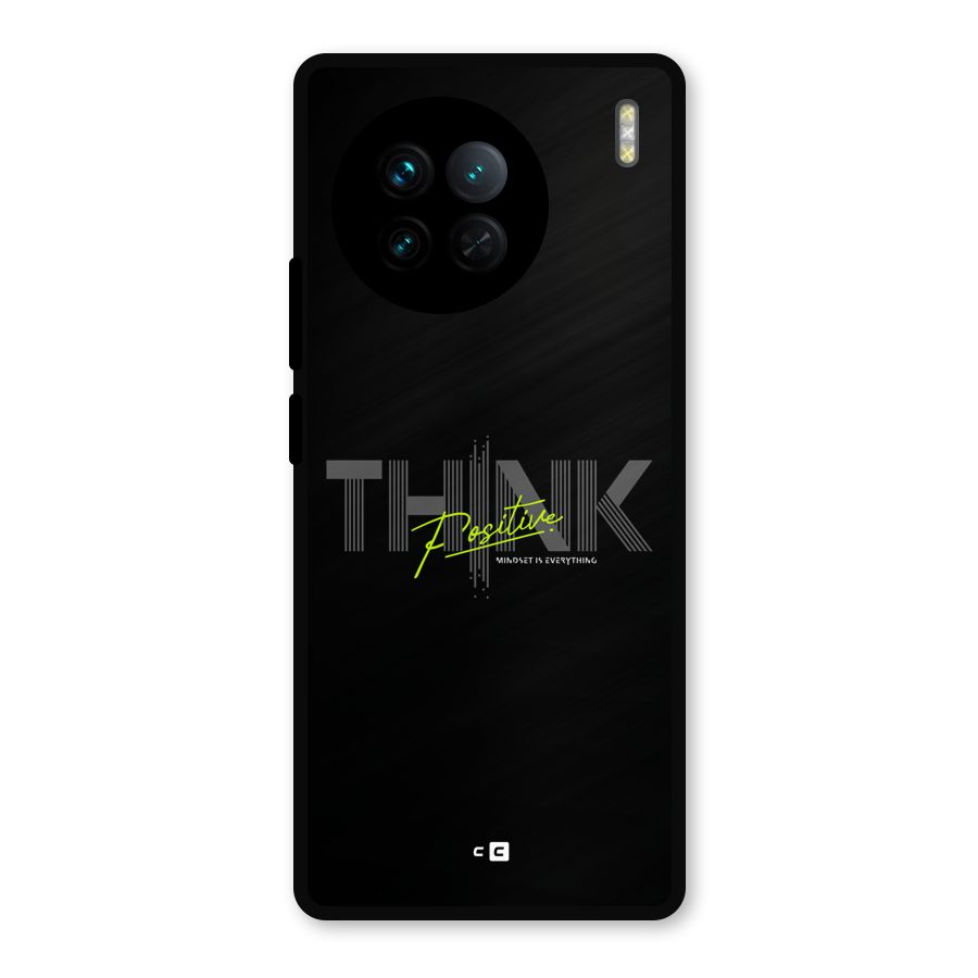 Think Positive Only Metal Back Case for Vivo X90