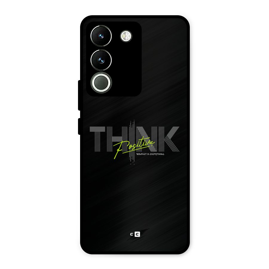 Think Positive Only Metal Back Case for Vivo Y200