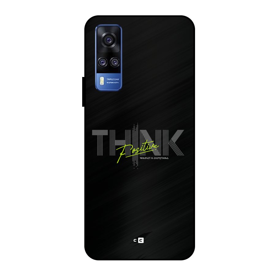 Think Positive Only Metal Back Case for Vivo Y51
