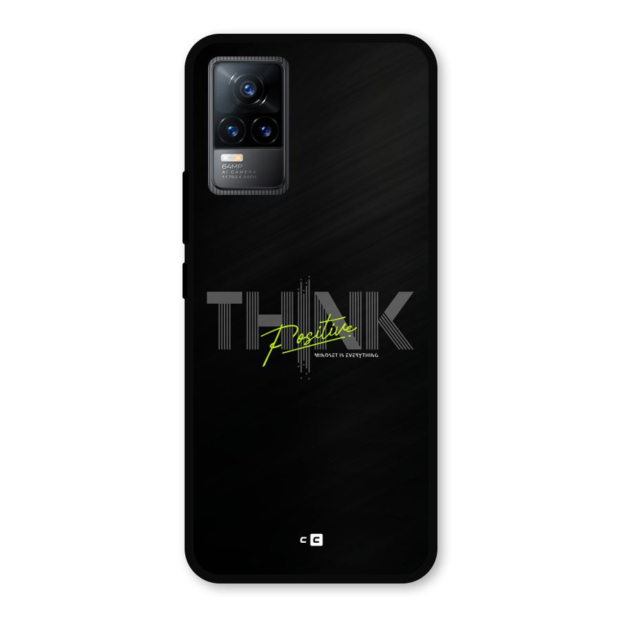 Think Positive Only Metal Back Case for Vivo Y73
