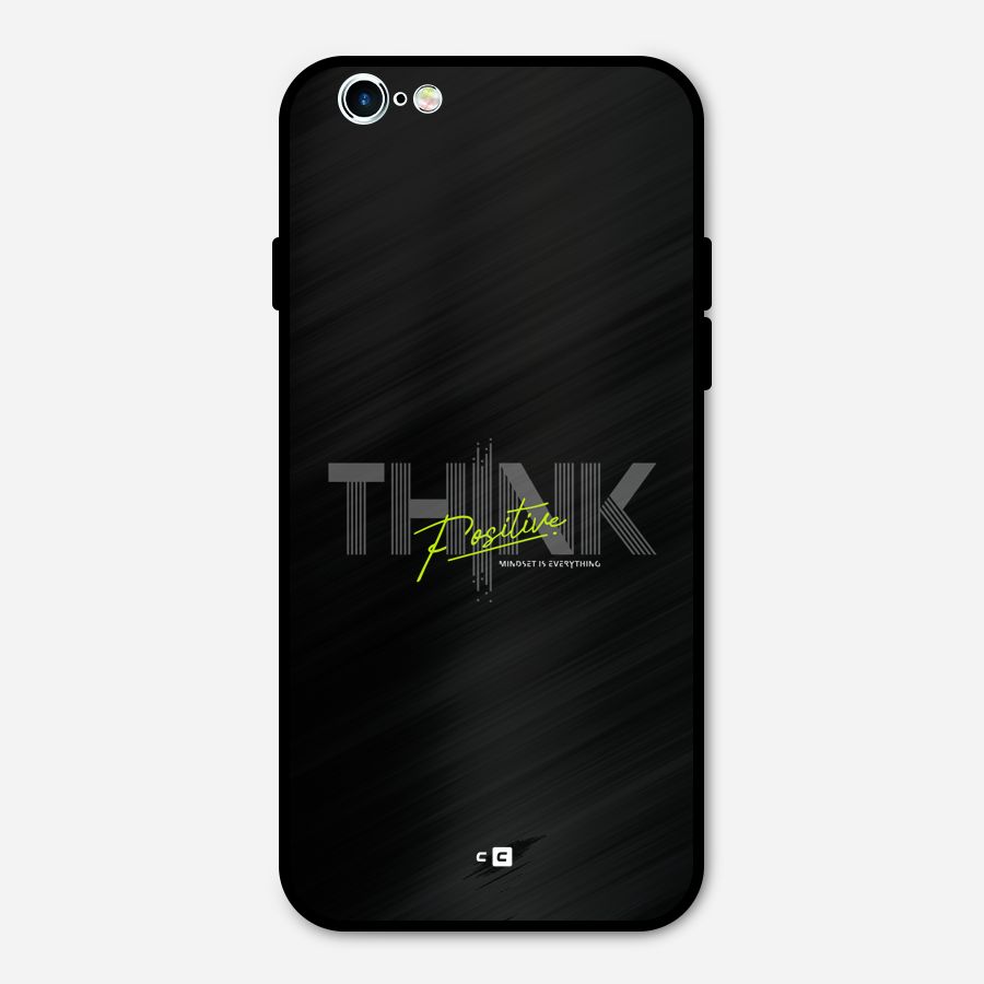 Think Positive Only Metal Back Case for iPhone 6 6s