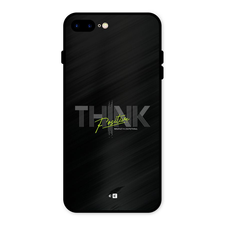 Think Positive Only Metal Back Case for iPhone 7 Plus
